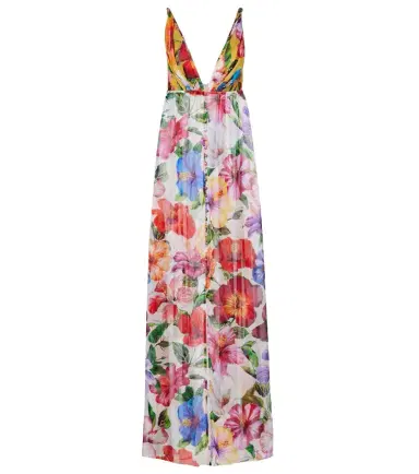 Dolce & Gabbana Floral silk chiffon top | Thumbnail 1