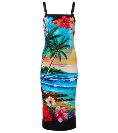 Dolce & Gabbana Printed silk-blend midi dress | Thumbnail 1