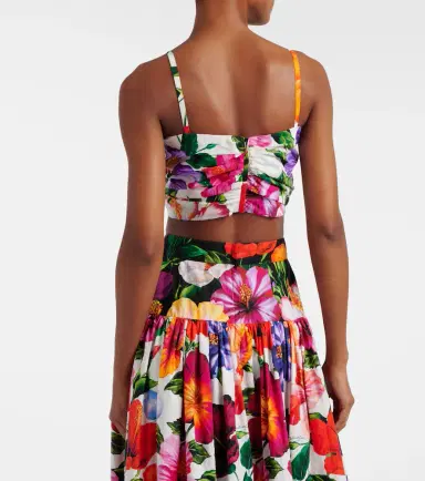 Dolce & Gabbana Bow-detail floral cotton bra top | Thumbnail 2 Dolce & Gabbana Bow-detail floral cotton bra top | Thumbnail 2