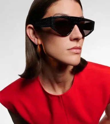 Alaïa Alaïa Lettering Logo flat-top sunglasses | Thumbnail 2