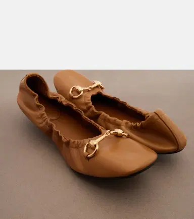 Gucci Prima Horsebit leather ballet flats | Thumbnail 4 Gucci Prima Horsebit leather ballet flats | Thumbnail 4