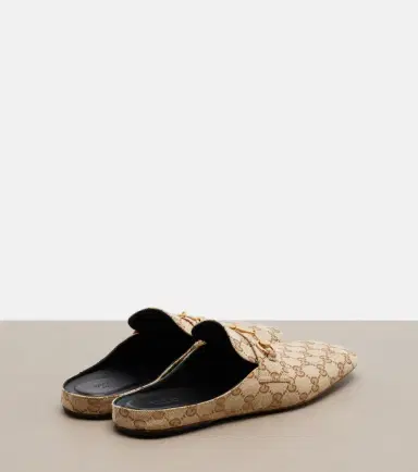 Gucci Ragazzo GG canvas mules | Thumbnail 4