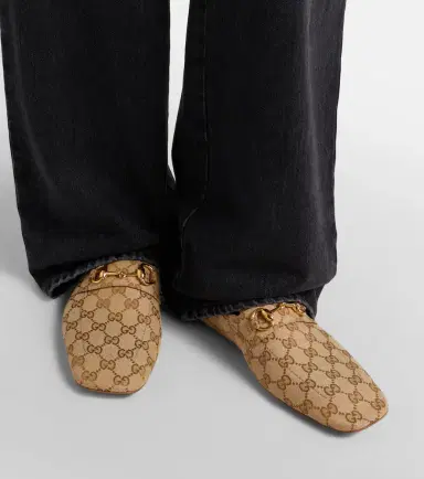 Gucci Ragazzo GG canvas mules | Thumbnail 5