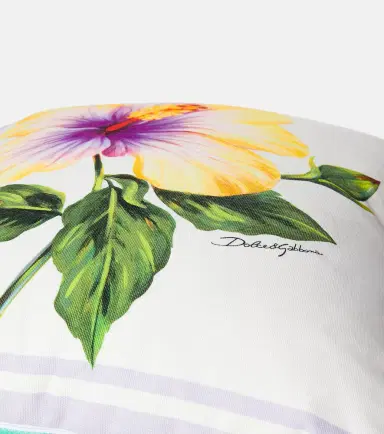 Dolce & Gabbana Casa Floral silk twill cushion | Thumbnail 3