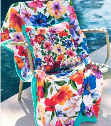 Dolce & Gabbana Casa Floral silk twill cushion | Thumbnail 5