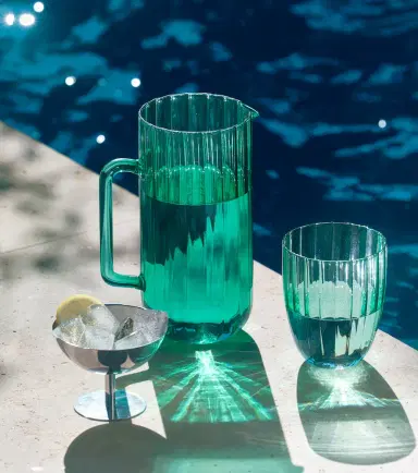 Dolce & Gabbana Casa Set of 2 glass tumblers | Thumbnail 5