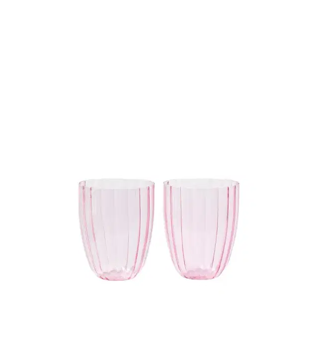 Dolce & Gabbana Casa Set of 2 glass tumblers