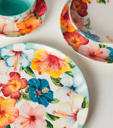 Dolce & Gabbana Casa Floral ceramic platter | Thumbnail 4