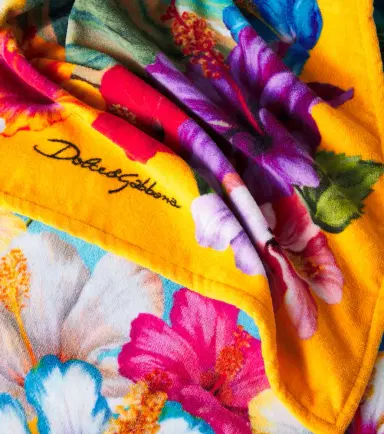 Dolce & Gabbana Casa Printed cotton terry beach towel | Thumbnail 2