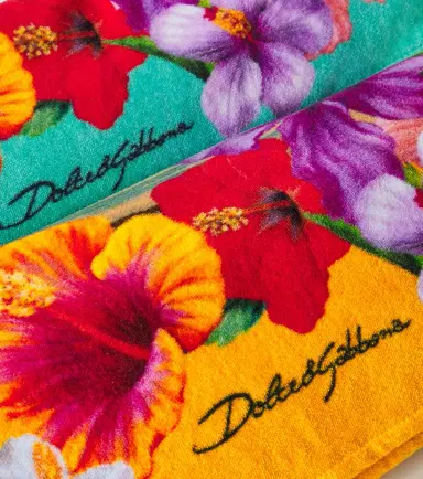 Dolce & Gabbana Casa Printed cotton terry beach towel | Thumbnail 3