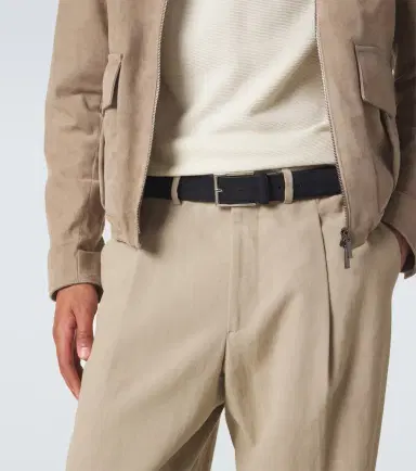 Canali Suede belt | Thumbnail 3 Canali Suede belt | Thumbnail 3