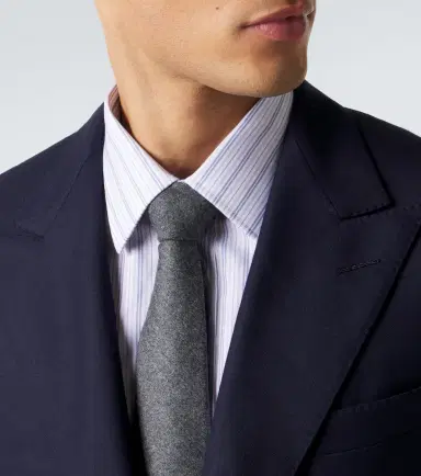 Canali Wool tie | Thumbnail 3 Canali Wool tie | Thumbnail 3