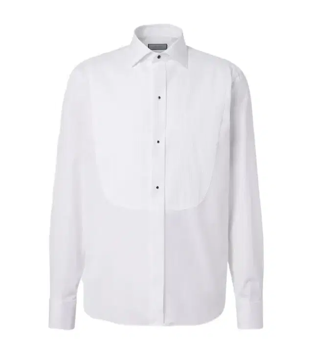Cotton tuxedo shirt