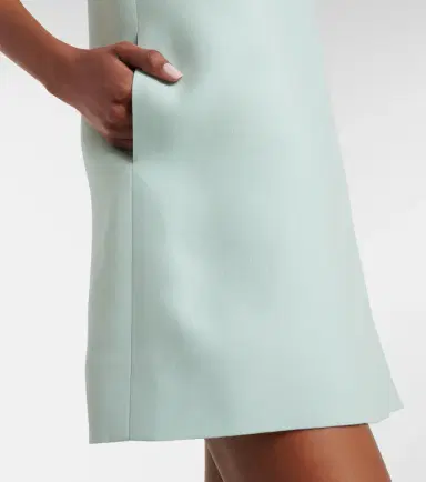 Valentino Crepe Couture embellished minidress | Thumbnail 3 Valentino Crepe Couture embellished minidress | Thumbnail 3