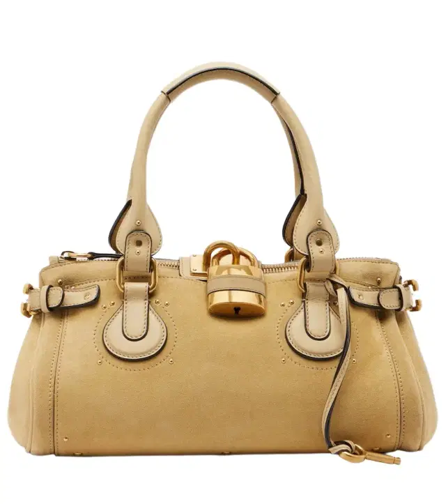 Chloé Paddington suede shoulder bag