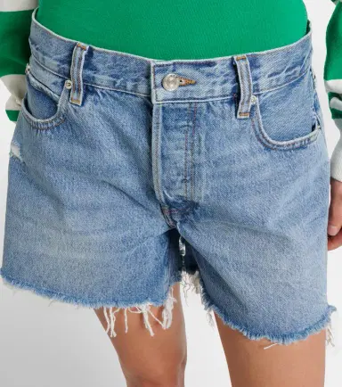 Frame The Long Hang denim shorts | Thumbnail 3