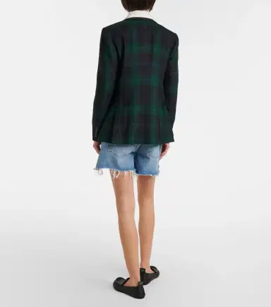 Frame The Long Hang denim shorts | Thumbnail 5