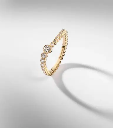 Sophie Bille Brahe Sky 18kt gold ring with diamonds | Thumbnail 5 Sophie Bille Brahe Sky 18kt gold ring with diamonds | Thumbnail 5