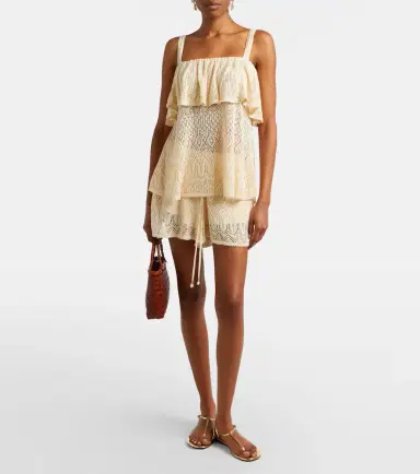 Zimmermann Mahon crochet lace shorts | Thumbnail 5
