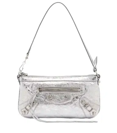 Balenciaga Le City metallic leather shoulder bag | Thumbnail 1