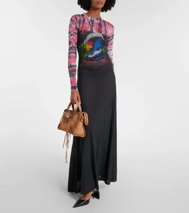 Balenciaga Le City Small suede top-handle bag | Thumbnail 7