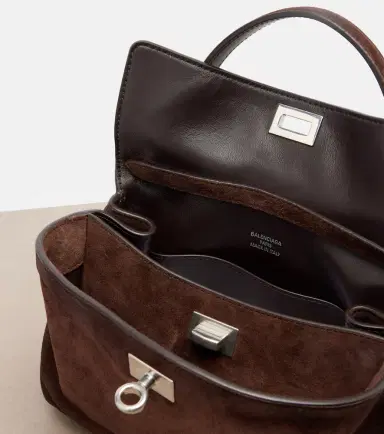 Balenciaga Rodeo Mini suede top-handle bag | Thumbnail 3