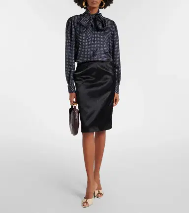 Saint Laurent Babylone Cassandre leather mules | Thumbnail 6 Saint Laurent Babylone Cassandre leather mules | Thumbnail 6