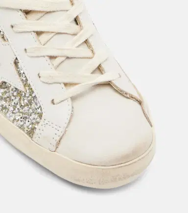 Golden Goose Super Star glitter leather sneakers | Thumbnail 3 Golden Goose Super Star glitter leather sneakers | Thumbnail 3