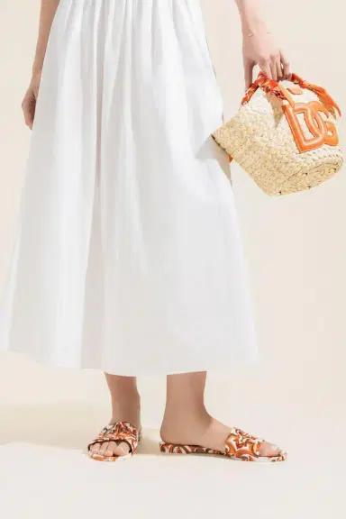 Dolce & Gabbana Beachwear Slider - Maiolica Orange | Thumbnail 2