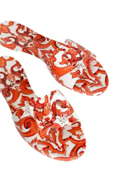 Dolce & Gabbana Beachwear Slider - Maiolica Orange | Thumbnail 5