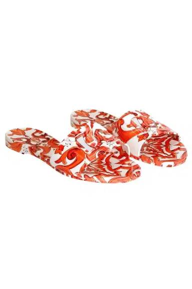 Dolce & Gabbana Beachwear Slider - Maiolica Orange | Thumbnail 7