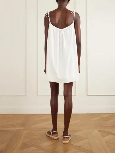 Stella McCartney Embellished Cotton Mini Dress | Thumbnail 3 Stella McCartney Embellished Cotton Mini Dress | Thumbnail 3