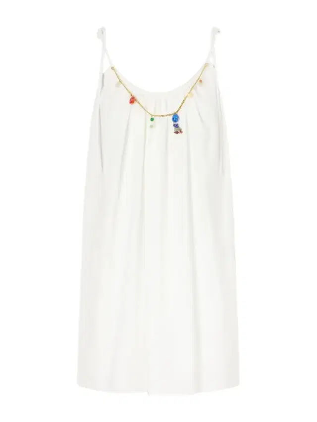 Stella McCartney Embellished Cotton Mini Dress