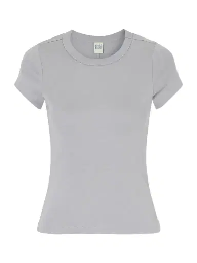 FLORE FLORE Car Baby Tee Ribbed Organic Cotton-jersey T-shirt | Thumbnail 1