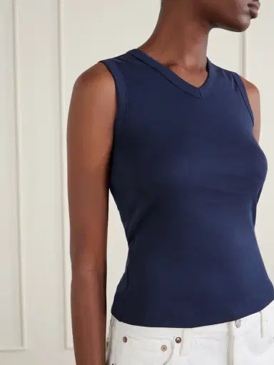FLORE FLORE Jill Organic Cotton-jersey Tank | Thumbnail 4 FLORE FLORE Jill Organic Cotton-jersey Tank | Thumbnail 4