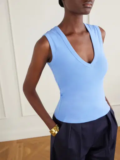 FLORE FLORE Dewi Organic Cotton Jersey Tank | Thumbnail 4 FLORE FLORE Dewi Organic Cotton Jersey Tank | Thumbnail 4