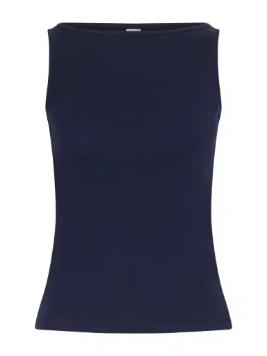 FLORE FLORE Timmi Ribbed Organic Cotton Tank | Thumbnail 1 FLORE FLORE Timmi Ribbed Organic Cotton Tank | Thumbnail 1