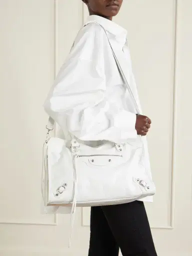 Balenciaga Le City Medium Embellished Leather Tote Bag | Thumbnail 2