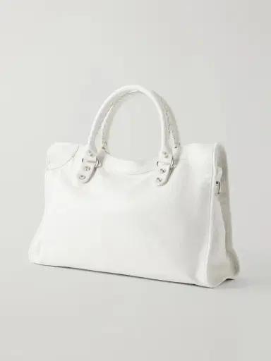 Balenciaga Le City Medium Embellished Leather Tote Bag | Thumbnail 4