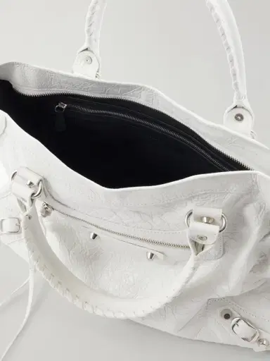 Balenciaga Le City Medium Embellished Leather Tote Bag | Thumbnail 6