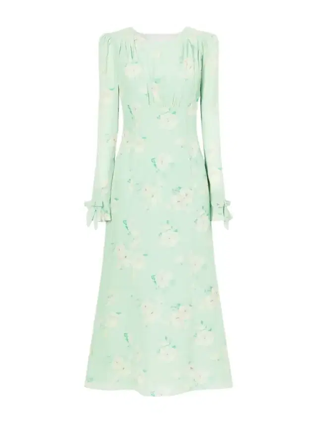 Alessandra Rich Floral-print Silk Midi Dress