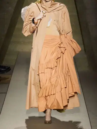 Chloé Ruched Organic Cotton-poplin Trench Coat | Thumbnail 6