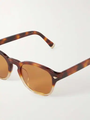 Brunello Cucinelli Round-frame Tortoiseshell Acetate Sunglasses | Thumbnail 4 Brunello Cucinelli Round-frame Tortoiseshell Acetate Sunglasses | Thumbnail 4