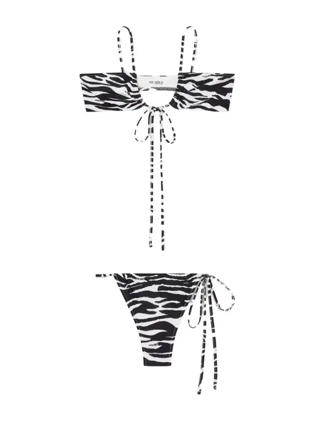 Quick-drying Zebra-print Bikini