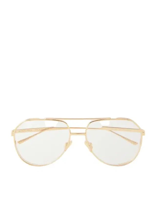 Aviator-frame Metal Sunglasses