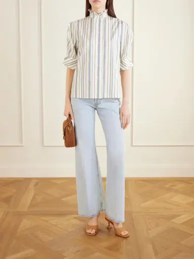 Thierry Colson Vita Striped Cotton Blouse | Thumbnail 2 Thierry Colson Vita Striped Cotton Blouse | Thumbnail 2
