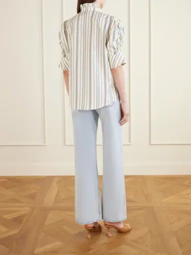 Thierry Colson Vita Striped Cotton Blouse | Thumbnail 3 Thierry Colson Vita Striped Cotton Blouse | Thumbnail 3