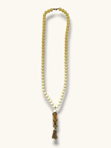 Jen Wonders Studio Cream Beaded Necklace | Thumbnail 4
