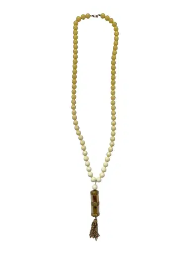 Jen Wonders Studio Cream Beaded Necklace | Thumbnail 1