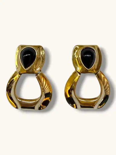 Jen Wonders Studio Givenchy Cabochon Earrings | Thumbnail 2 Jen Wonders Studio Givenchy Cabochon Earrings | Thumbnail 2